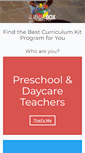 Mobile Screenshot of learningboxpreschool.com